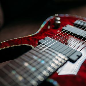 Schecter Hellraiser C8 with EMG808X & Killswitch mod