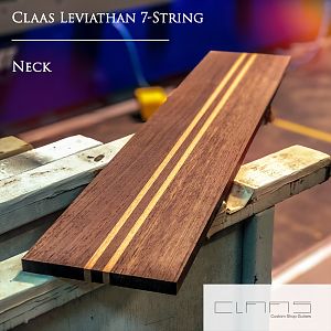 Claas Guitars 7 string neck