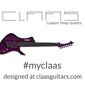 7 String Leviathan Design created via Claasguitars.com